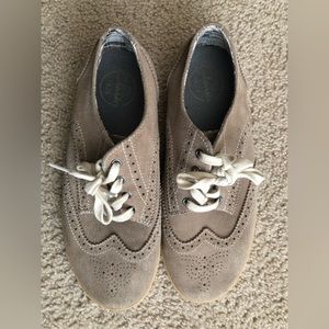 Clarks Suede Oxford Style Sneaker